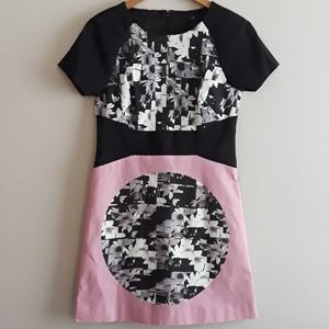 Tibi Arel Print Dress Women Size 6